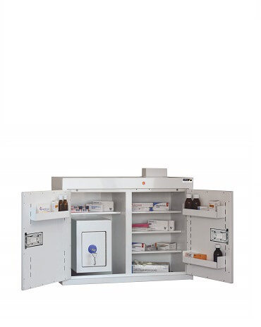 Medicine Cabinets with Controlled Drug Inner Cabinets