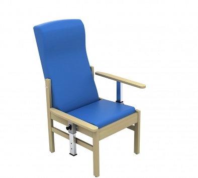 Atlas Patient High Back Arm Chair with Drop Arms [Sun-CHA51DA]