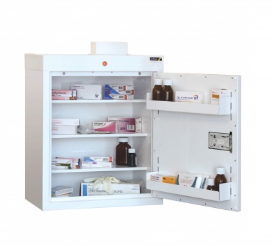 Medicine Cabinet - 3 shelves/2 door trays/1 door [Sun-MC2]