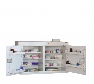 Medicine Cabinet - 6 shelves/5 door trays/2 doors [Sun-MC5]