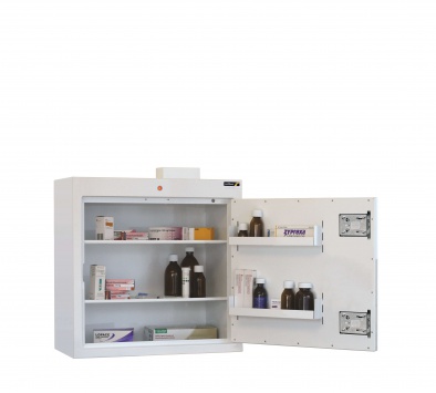 Controlled Drug Cabinet - 2 shelves/2 trays/1 door [Sun-CDC25]