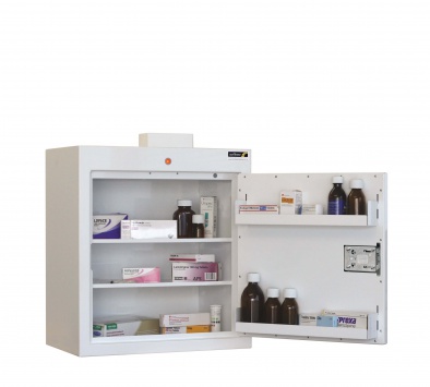 Controlled Drug Cabinet - 2 shelves/2 trays/1 door [Sun-CDC24]