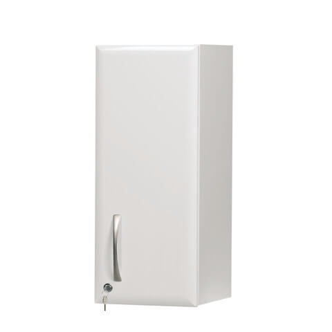 30cm Wall Cabinet - White High Gloss Finish [Sun-WU1W]