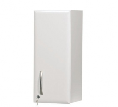 30cm Wall Cabinet - White High Gloss Finish [Sun-WU1W]