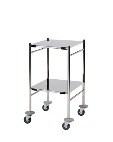 ST4 Surgical Trolleys - Stainless Steel (Mirror Polished)