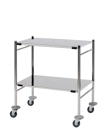 ST7 Surgical Trolleys - Stainless Steel (Mirror Polished)