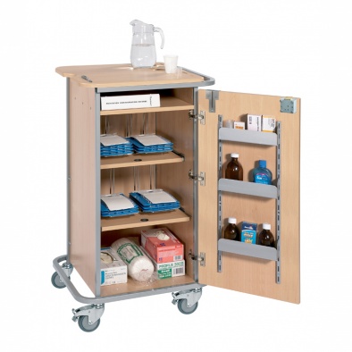 Monitored Dosage System Trolley - Small, 4 Racks [Sun-DT1MDS4]