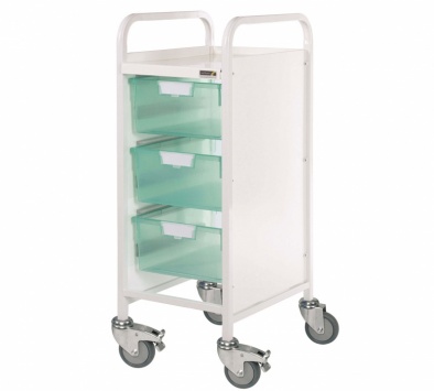 VISTA 30 Trolley with 3 Double Trays [Sun-MPT6]