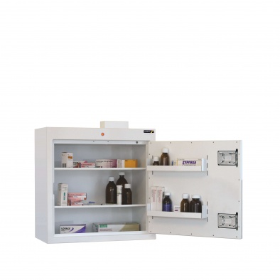 Controlled Drug Cabinet - 2 shelves/2 trays/1 door [Sun-CDC25]