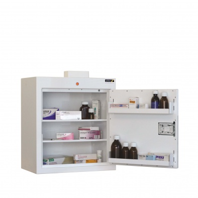 Controlled Drug Cabinet - 2 shelves/2 trays/1 door [Sun-CDC24]