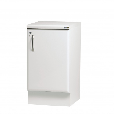 50cm Base Cabinet - White High Gloss Finish [Sun-BU1W]