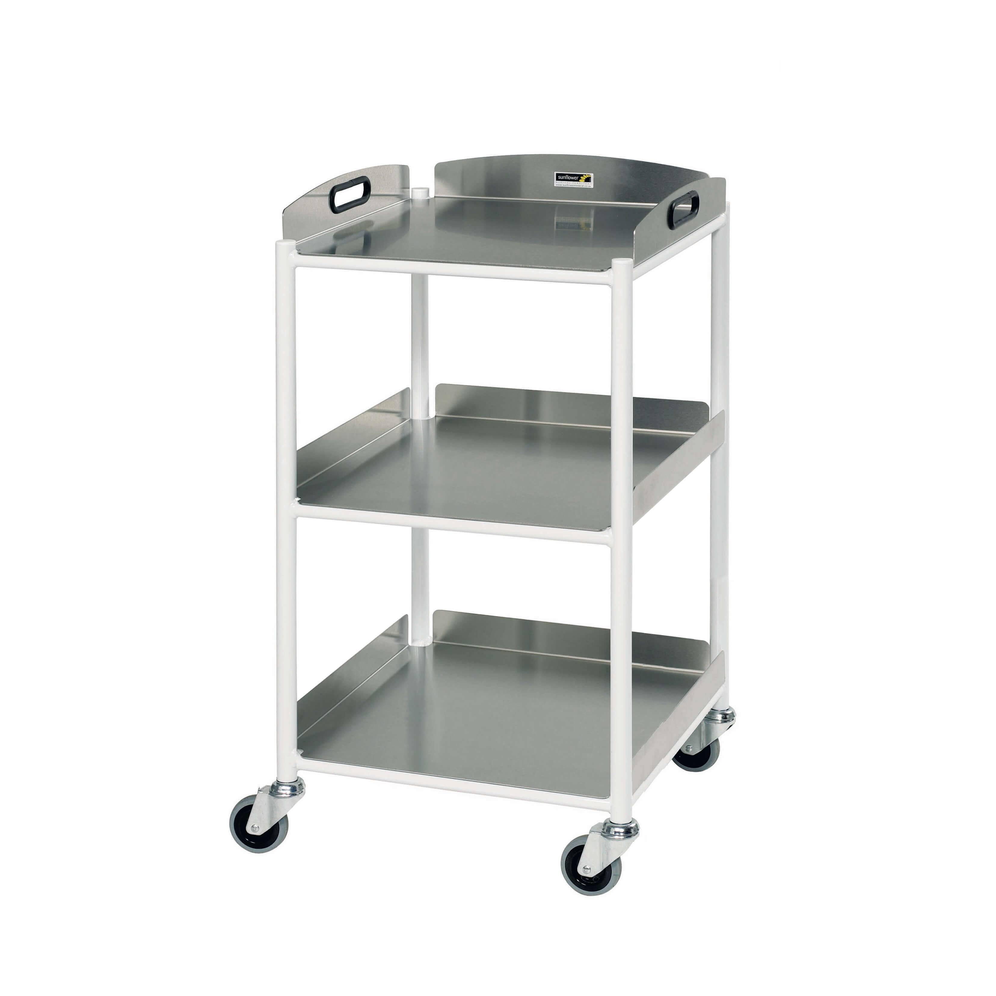 Dressing Trolley, 3 Stainless Steel Trays [Sun-DT4S3]