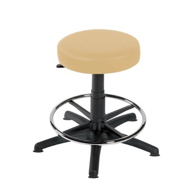 Gas-lift Stool, Foot Ring, 5 Glides [Sun-STO3-GLIDES]