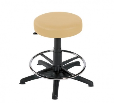 Gas-lift Stool, Foot Ring, 5 Glides [Sun-STO3-GLIDES]