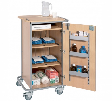 Monitored Dosage System Trolley - Small, 4 Racks [Sun-DT1MDS4]