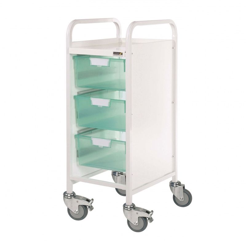 VISTA 30 Trolley with 3 Double Trays [Sun-MPT6]