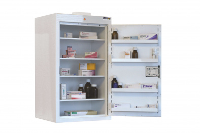 Controlled Drug Cabinet - 4 shelves/4 trays/1 door [Sun-CDC28]
