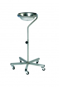 CLEARANCE Single variable height bowl stand with bowl [Sun-TBSV01]